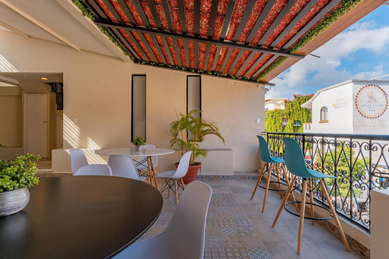 Hotel Brisas 5A Av, بلايا ديل كارمن المظهر الخارجي الصورة