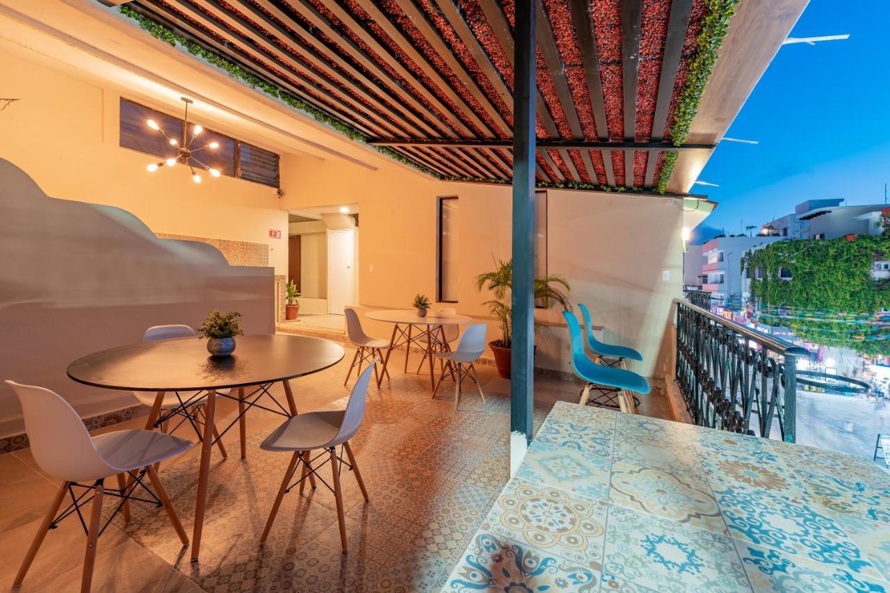 Hotel Brisas 5A Av, بلايا ديل كارمن المظهر الخارجي الصورة