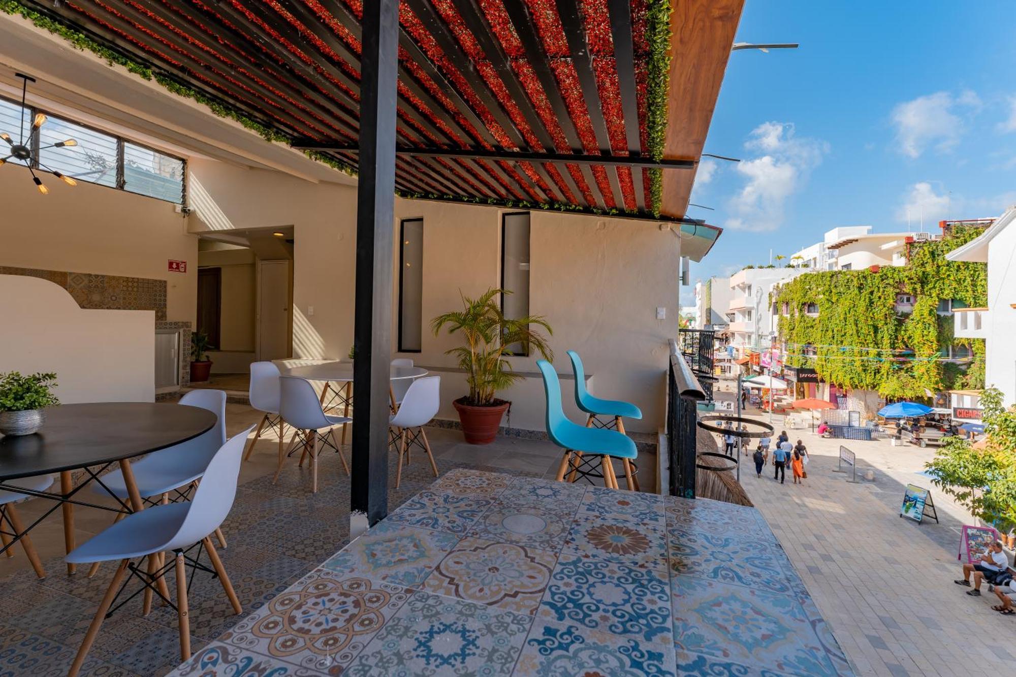 Hotel Brisas 5A Av, بلايا ديل كارمن المظهر الخارجي الصورة